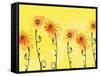 Sunny Sunflowers-Bee Sturgis-Framed Stretched Canvas