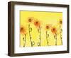 Sunny Sunflowers-Bee Sturgis-Framed Art Print