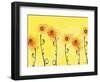 Sunny Sunflowers-Bee Sturgis-Framed Art Print