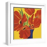 Sunny Tulips-Sarah Horsfall-Framed Giclee Print