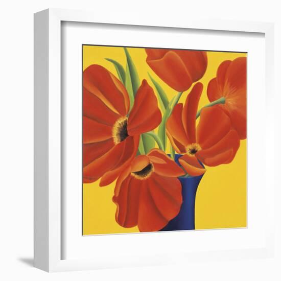 Sunny Tulips-Sarah Horsfall-Framed Giclee Print