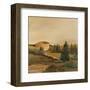 Sunny Tuscan Fields-Jean Clark-Framed Art Print