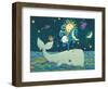 Sunny Whale-Viv Eisner-Framed Art Print