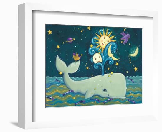 Sunny Whale-Viv Eisner-Framed Art Print