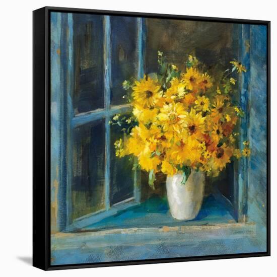 Sunny Windowsill-Danhui Nai-Framed Stretched Canvas