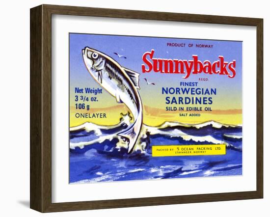 Sunnybacks-null-Framed Art Print