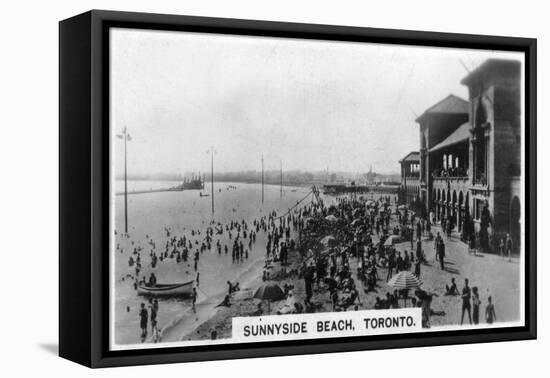 Sunnyside Beach, Toronto, Canada, C1920S-null-Framed Stretched Canvas