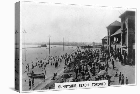 Sunnyside Beach, Toronto, Canada, C1920S-null-Stretched Canvas