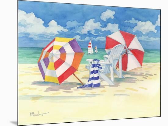 Sunnyside Beach-Paul Brent-Mounted Art Print