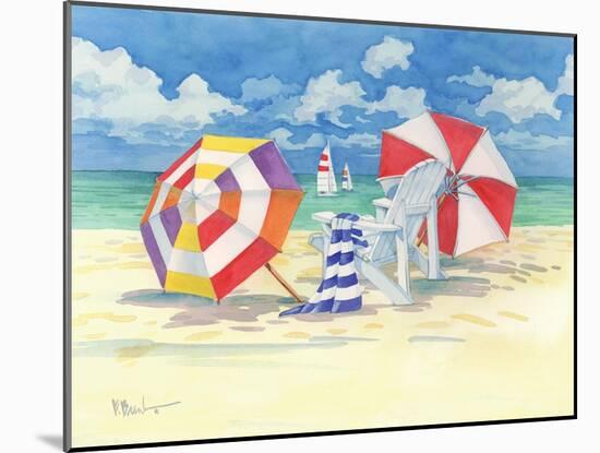 Sunnyside Beach-Paul Brent-Mounted Art Print