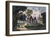 Sunnyside, on the Hudson-Currier & Ives-Framed Giclee Print