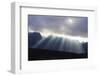 Sunrays breaking through cloud, Andringitra National Park, Ambalavao, central area, Madagascar, Afr-Christian Kober-Framed Photographic Print