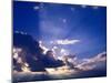Sunrays Burst Through the Clouds-Janis Miglavs-Mounted Photographic Print