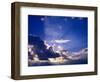 Sunrays Burst Through the Clouds-Janis Miglavs-Framed Photographic Print