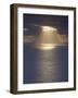 Sunrays over the Ocean, West Coast of Sandoy, Faroe Islands, Denmark, Europe-Patrick Dieudonne-Framed Photographic Print