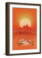 Sunrider-Simon Cook-Framed Giclee Print