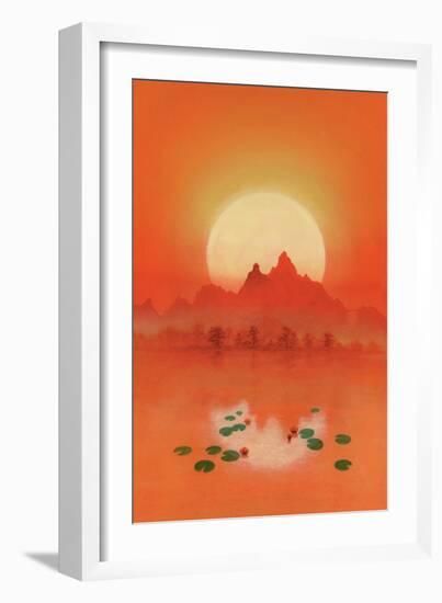 Sunrider-Simon Cook-Framed Giclee Print