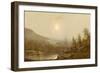 Sunrise, 1868 (Oil on Canvas)-Ralph Albert Blakelock-Framed Giclee Print