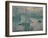 Sunrise, 1873-Claude Monet-Framed Giclee Print