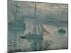 Sunrise, 1873-Claude Monet-Mounted Giclee Print