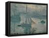 Sunrise, 1873-Claude Monet-Framed Stretched Canvas