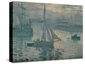 Sunrise, 1873-Claude Monet-Stretched Canvas