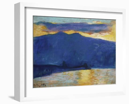 Sunrise, 1896-Lesser Ury-Framed Giclee Print