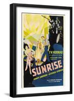 Sunrise: a Song of Two Humans, 1927-null-Framed Giclee Print