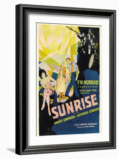 Sunrise: a Song of Two Humans, 1927-null-Framed Giclee Print