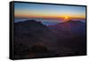 Sunrise Above Haleakala National Park, Maui, Hawaii, United States of America, Pacific-Michael Runkel-Framed Stretched Canvas