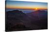 Sunrise Above Haleakala National Park, Maui, Hawaii, United States of America, Pacific-Michael Runkel-Stretched Canvas