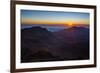 Sunrise Above Haleakala National Park, Maui, Hawaii, United States of America, Pacific-Michael Runkel-Framed Photographic Print