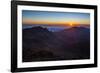 Sunrise Above Haleakala National Park, Maui, Hawaii, United States of America, Pacific-Michael Runkel-Framed Photographic Print