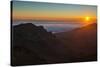 Sunrise Above Haleakala National Park, Maui, Hawaii, United States of America, Pacific-Michael Runkel-Stretched Canvas
