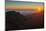 Sunrise Above Haleakala National Park, Maui, Hawaii, United States of America, Pacific-Michael Runkel-Mounted Photographic Print