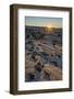 Sunrise Above Navajo Sandstone and Lava Chunks-James Hager-Framed Photographic Print