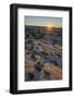 Sunrise Above Navajo Sandstone and Lava Chunks-James Hager-Framed Photographic Print