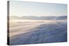 Sunrise, Adventdalen Valley Ice Road, Longyearbyen-Stephen Studd-Stretched Canvas