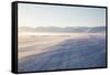 Sunrise, Adventdalen Valley Ice Road, Longyearbyen-Stephen Studd-Framed Stretched Canvas