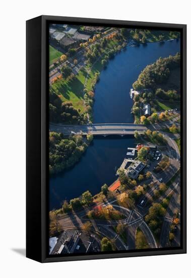 Sunrise Aerials of Boston and New England-Joseph Sohm-Framed Stretched Canvas