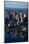 Sunrise Aerials of Boston Skyline and New England-Joseph Sohm-Mounted Photographic Print