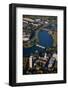 Sunrise Aerials of Charles River, Boston and New England-Joseph Sohm-Framed Photographic Print