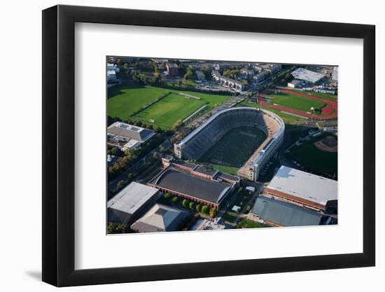 Sunrise Aerials of Soldiers Field, Harvard in Cambridge-Joseph Sohm-Framed Photographic Print