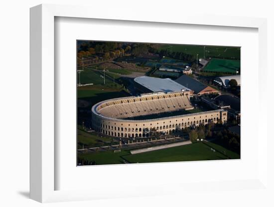 Sunrise Aerials of Soldiers Field, Harvard in Cambridge-Joseph Sohm-Framed Photographic Print