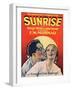 SUNRISE (aka SUNRISE: A SONG OF TWO HUMANS); from left: George O'Brien-null-Framed Art Print