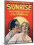 SUNRISE (aka SUNRISE: A SONG OF TWO HUMANS); from left: George O'Brien-null-Mounted Art Print