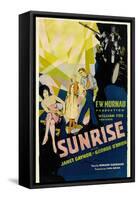 Sunrise, (Aka 'sunrise: a Song of Two Humans'); in Foreground, 1927-null-Framed Stretched Canvas