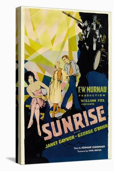 Sunrise, (Aka 'sunrise: a Song of Two Humans'); in Foreground, 1927-null-Stretched Canvas