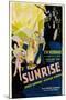 Sunrise, (Aka 'sunrise: a Song of Two Humans'); in Foreground, 1927-null-Mounted Art Print