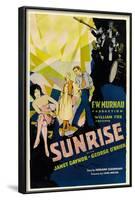 SUNRISE (aka 'SUNRISE: A SONG OF TWO HUMANS'); in foreground-null-Framed Art Print